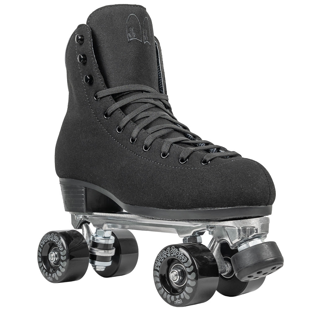 Vegan Black Skateboard - Premium Cruiser for Urban Commuting & Street Skating | Chuffed Wanderer
