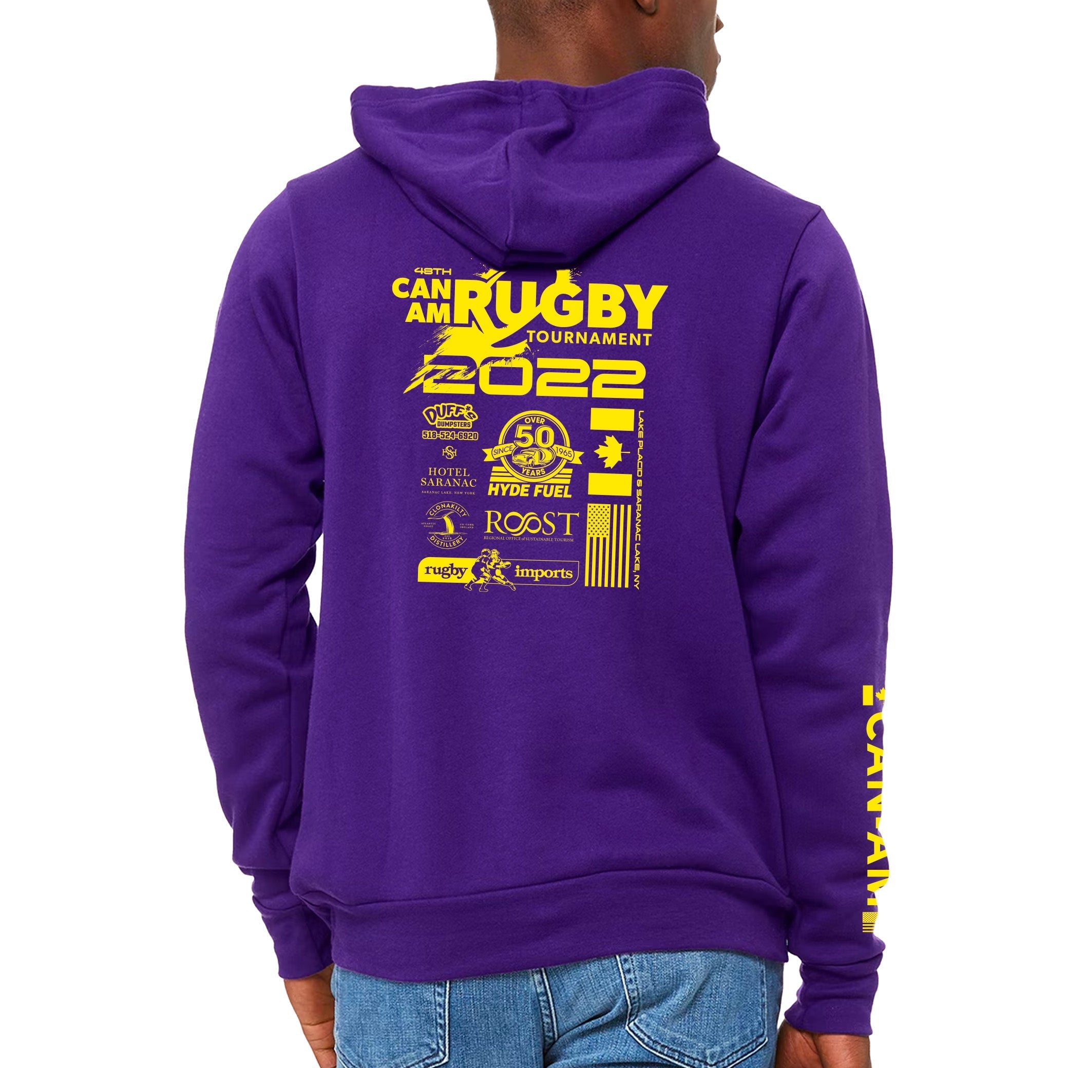 Can Am 2022 Tournament Hoodie - Men's & Women's Pullover Sweatshirt - Comfortable Athletic Wear for Golf, Sports & Casual Outfits