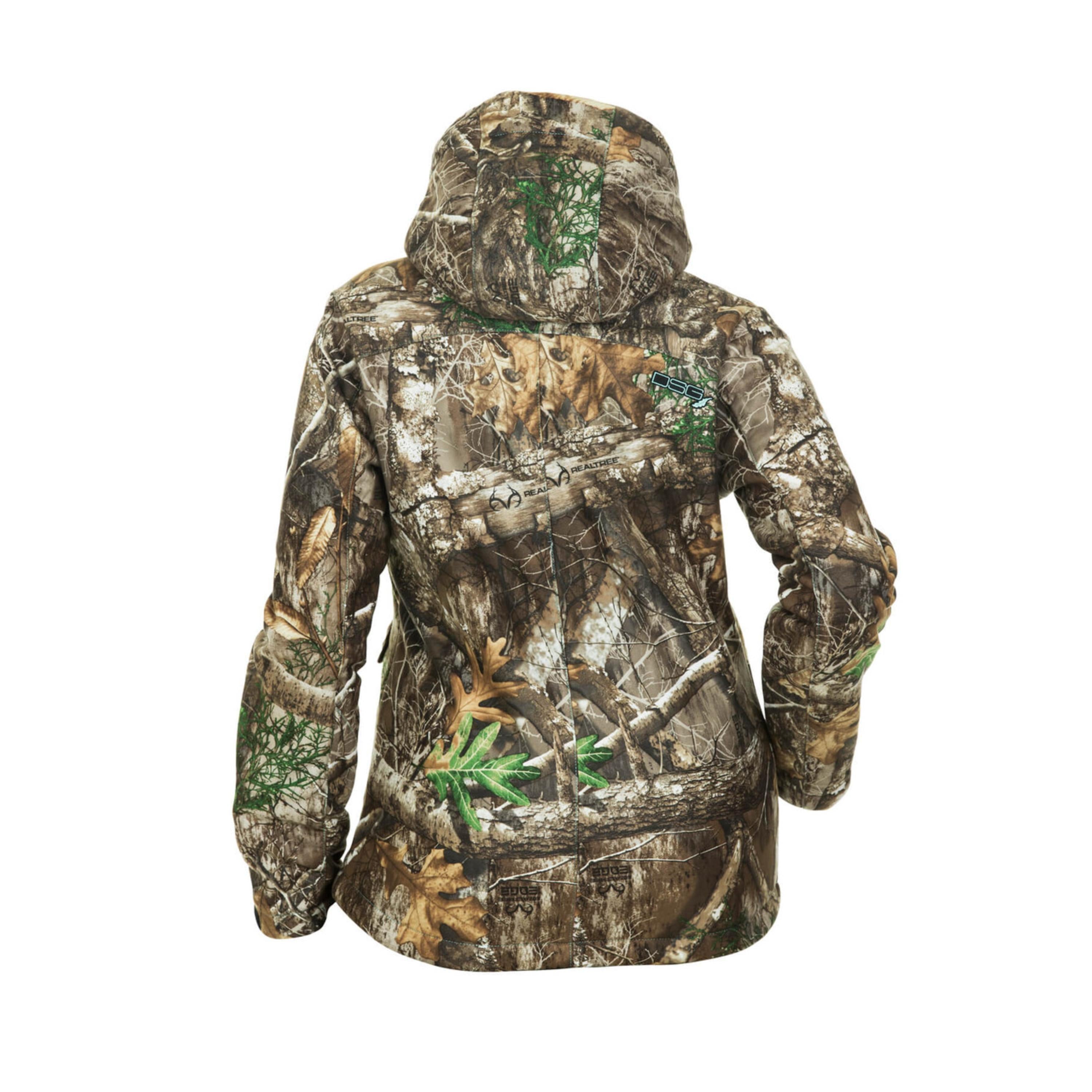 Ella 2.0 Hunting Jacket - Realtree Edge Camo for Men & Women - Waterproof & Windproof Outdoor Hunting Gear for Cold Weather (Ideal for Deer, Duck & Turkey Hunting)