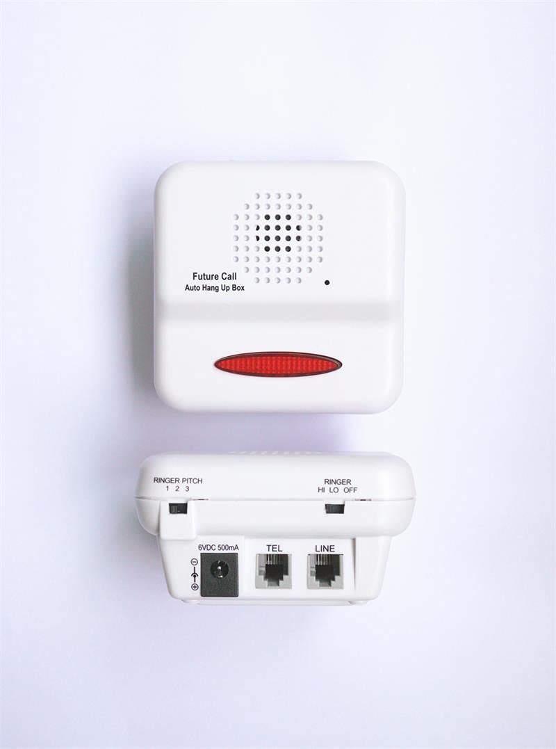 Auto Hang-Up Phone Box with Loud Ring, Visual Alert & Failsafe Call Timer - Ideal for Offices, Call Centers & Home Use