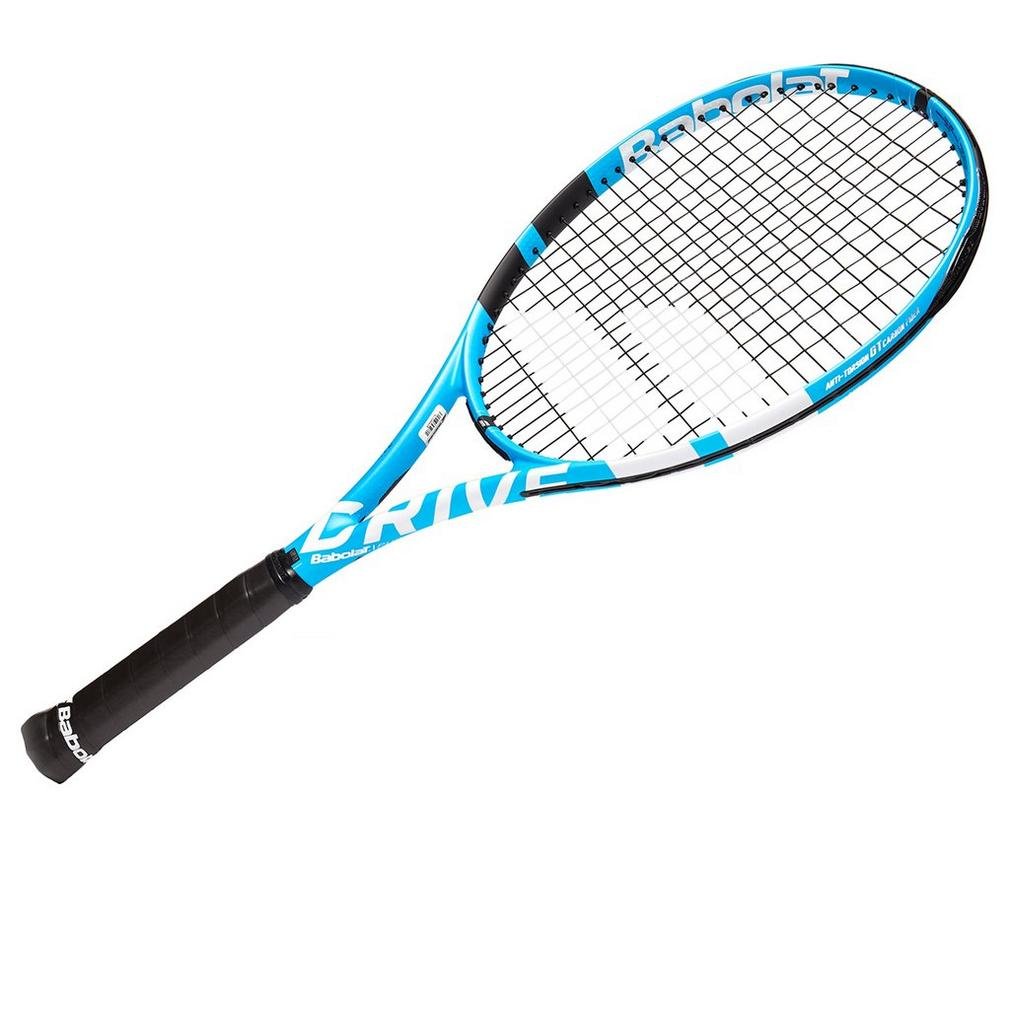 Babolat Pure Drive Tennis Racket - Professional Blue Tennis Racquet for Men & Women | Perfect for Competitive Play & Training Sessions