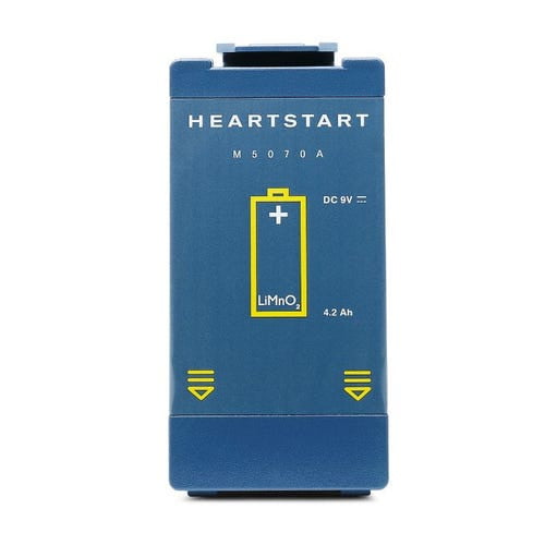 Philips HeartStart FRx AED Defibrillator with Church Package - Portable Emergency Defibrillator for Cardiac Arrest - Ideal for Churches, Schools & Public Spaces