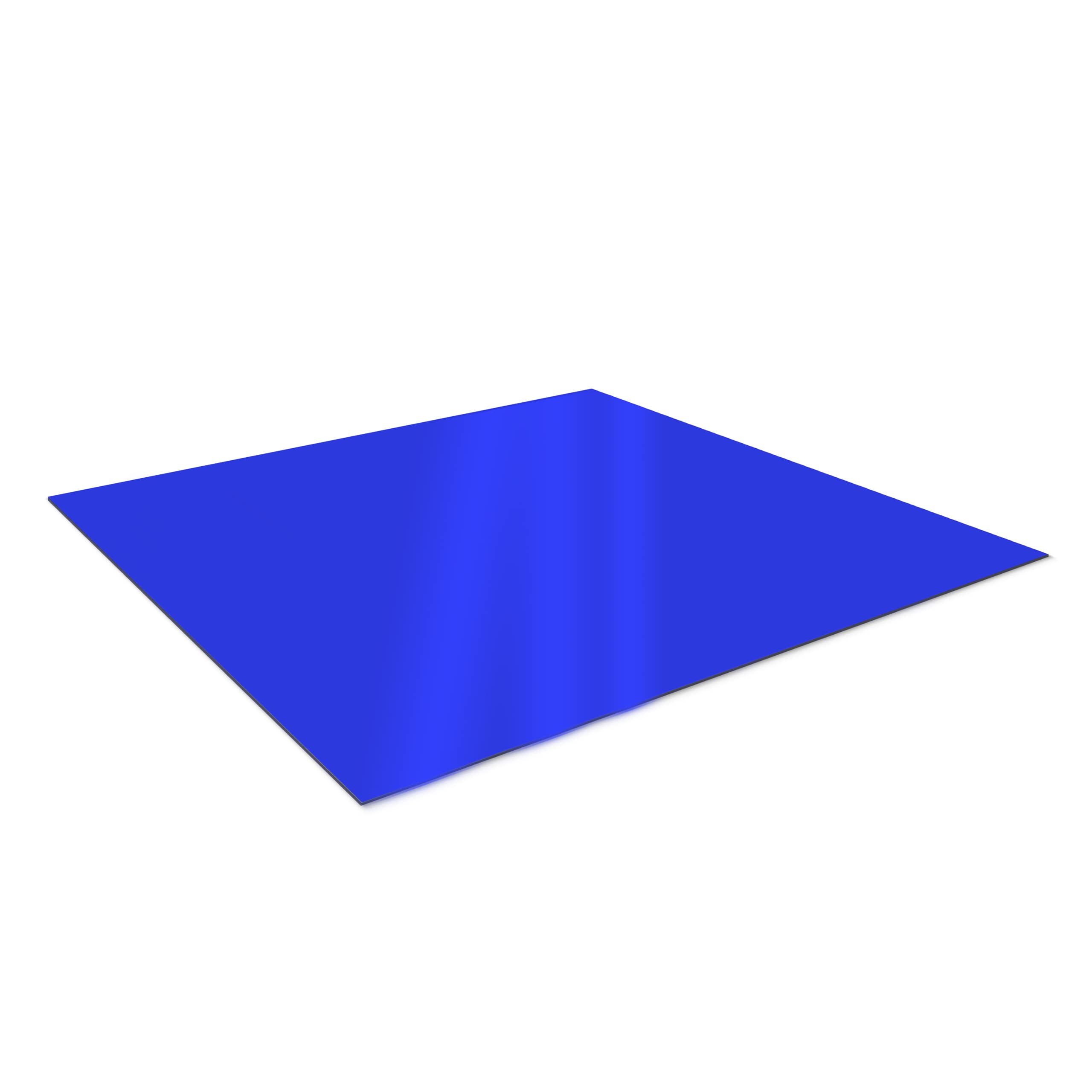SPEEDYORDERS 15x15 Inch Cobalt Blue Acrylic Mirror Sheet - Shatterproof Plexiglass Mirror for Wall Decor, DIY Crafts, Home Decoration & Camping Accessories | Perfect for Bathroom, Bedroom & Vanity Makeup Mirror