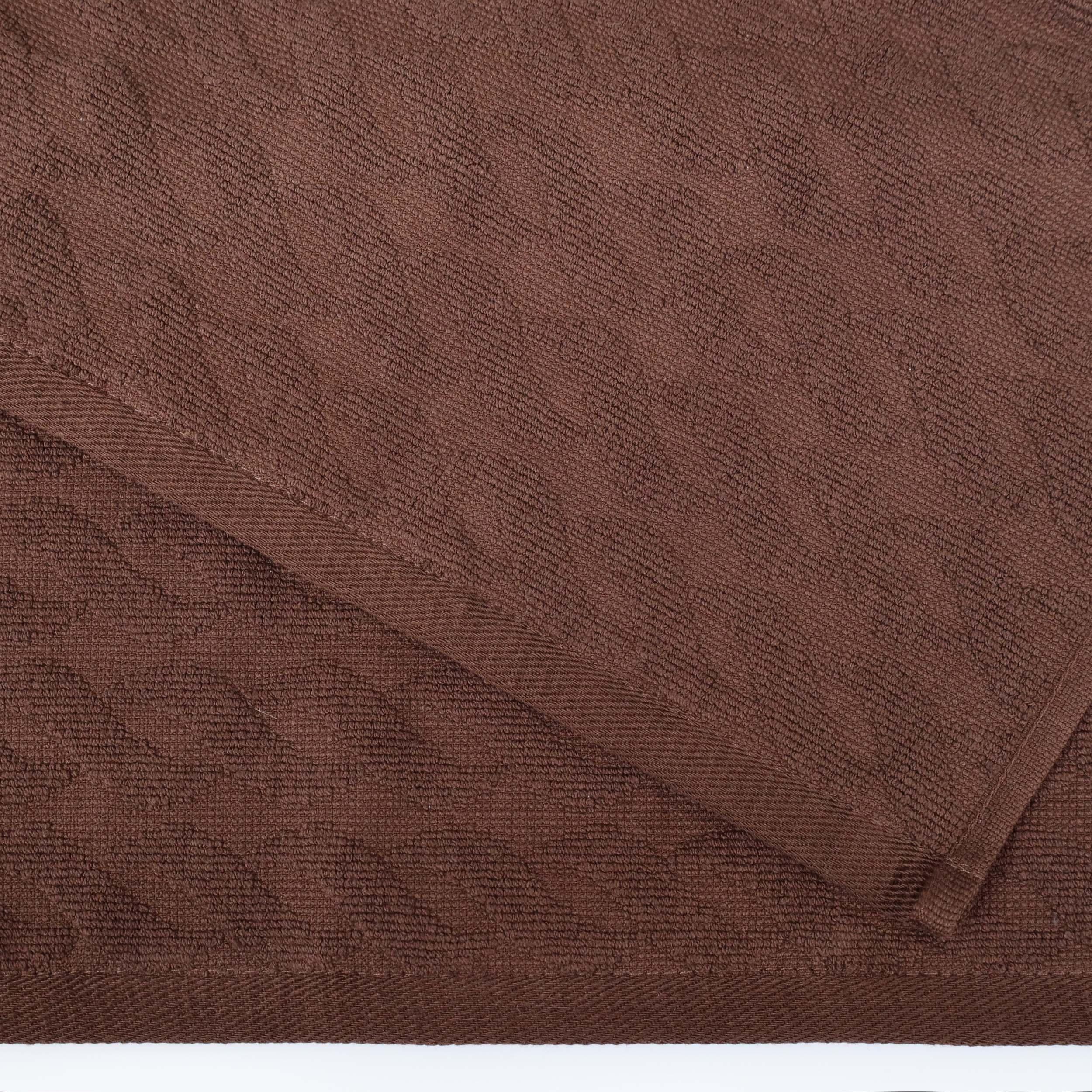 Premium Turkish Cotton Herringbone Jacquard 6-Piece Towel Set - Ultra Soft & Absorbent Bath Towels for Spa, Hotel & Luxury Home Use