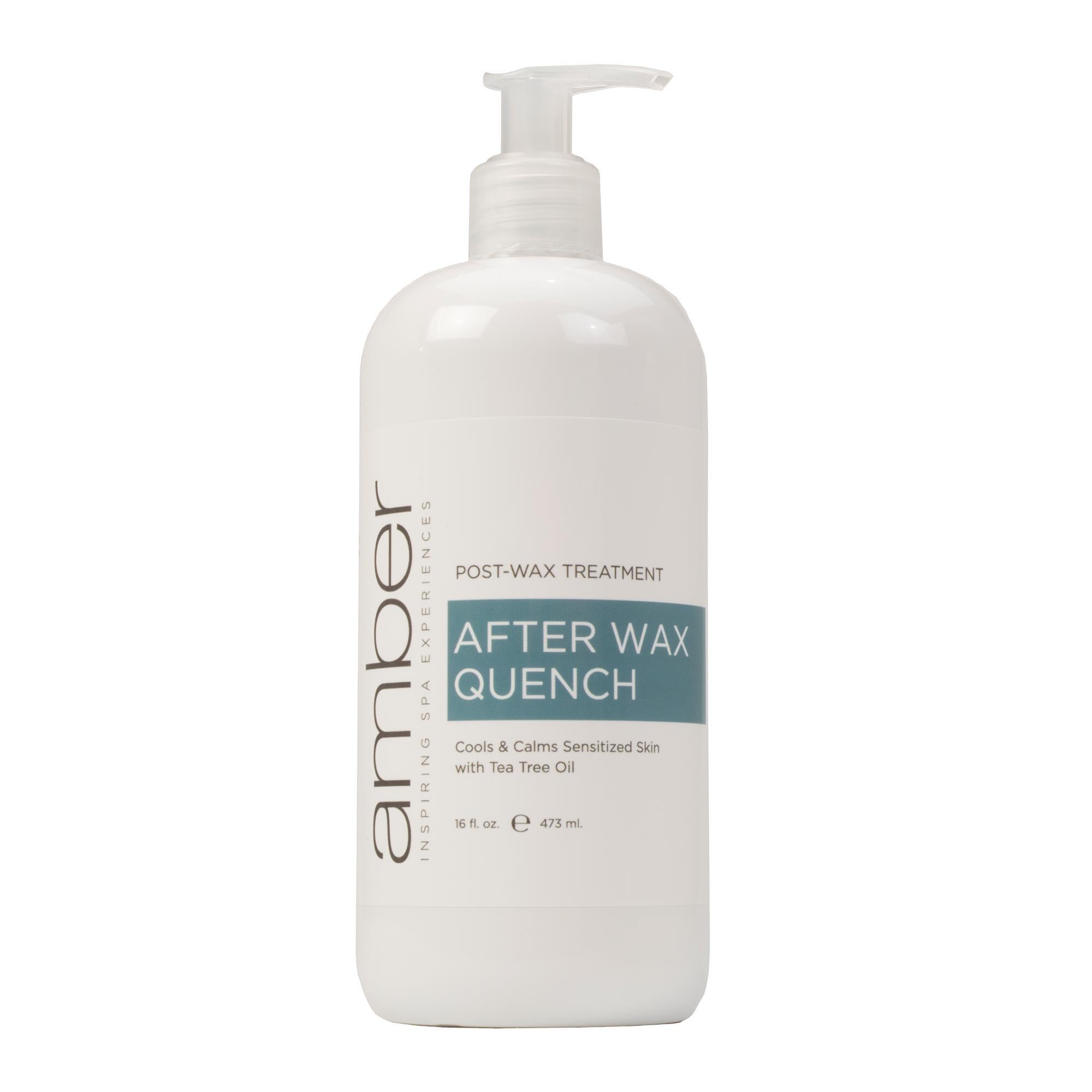 Premium Amber After Wax Quench Oil - Soothes & Hydrates Skin Post-Waxing | Ideal for Spa, Salon & At-Home Hair Removal Care