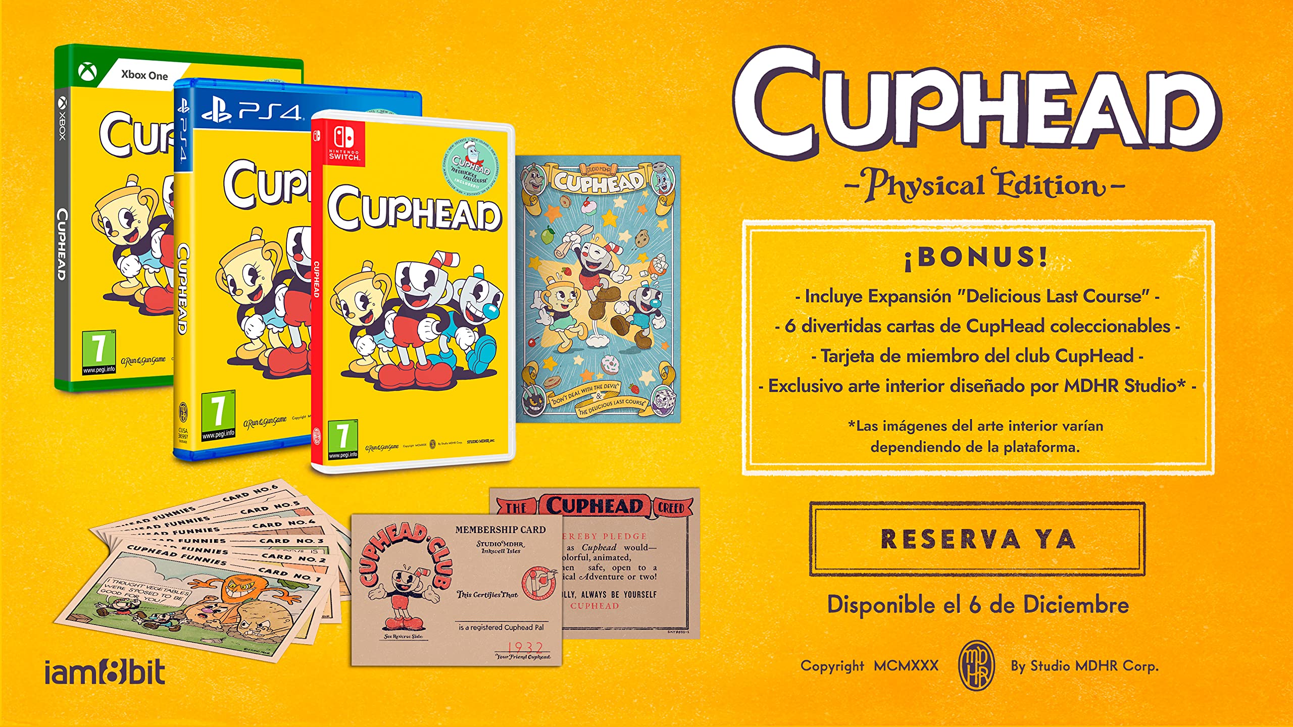 Cuphead Game for PlayStation 4 - Classic Run and Gun Action Adventure Video Game | Perfect for Single Player & Multiplayer Gaming Nights