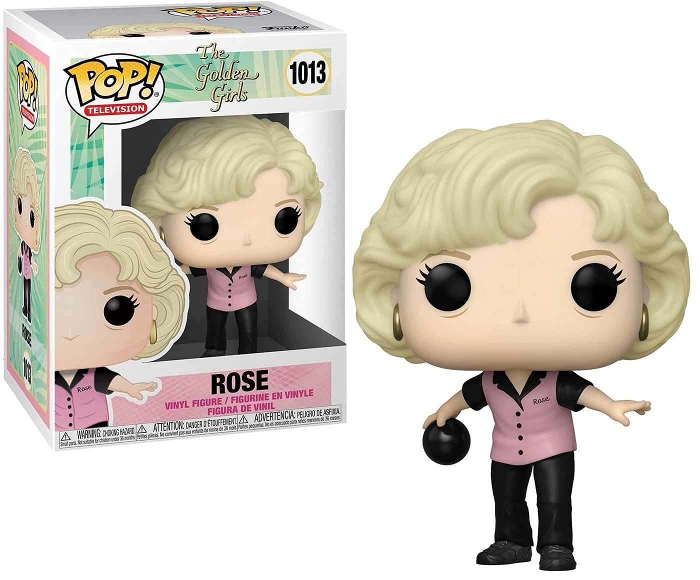 Golden Girls Rose Bowling Uniform Costume - Official POP TV Show Merchandise for Halloween, Cosplay, and Themed Parties