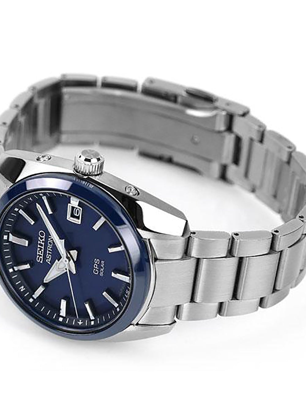 SEIKO ASTRON GLOBAL LINE SBXD003 / SSJ003 GPS Solar Watch - Made in Japan JDM - Luxury Men's Dress Watch for Business & Formal Occasions