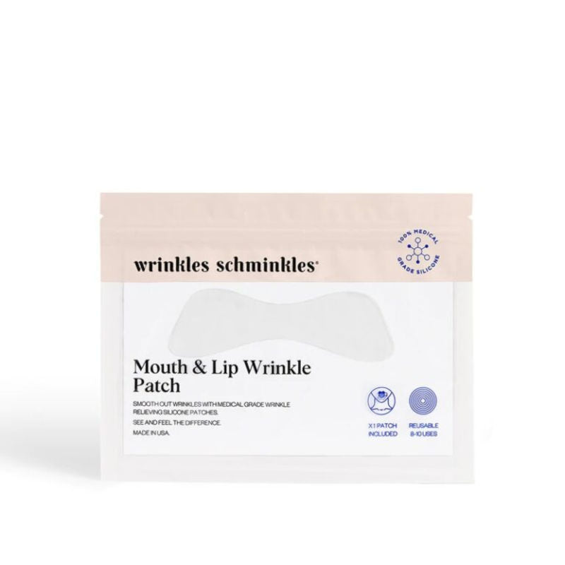 Wrinkles Schminkles Anti-Aging Lip & Mouth Wrinkle Patches - Instant Smoothing Treatment for Fine Lines - Perfect for Nighttime Skincare Routine & Special Events