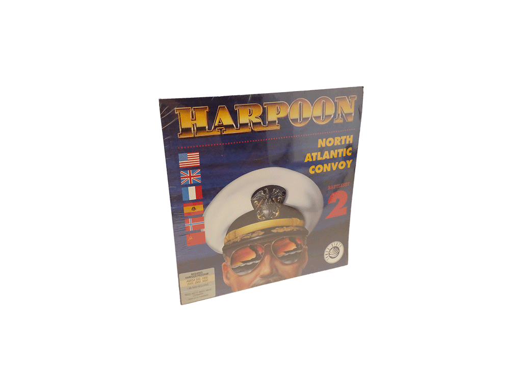 Harpoon North Atlantic Convoy - Amiga 500 & 1000 Video Game - New Sealed Battleset 2 - Classic Naval Warfare Simulation - Perfect for Retro Gaming Enthusiasts & Military Strategy Fans