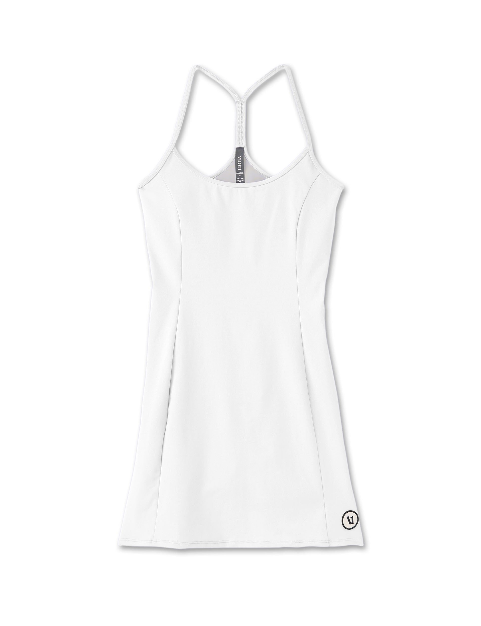 One Shot Tennis Dress for Women - Breathable & Moisture-Wicking White Tennis Skirt Outfit - Perfect for Court Matches, Training & Summer Sports
