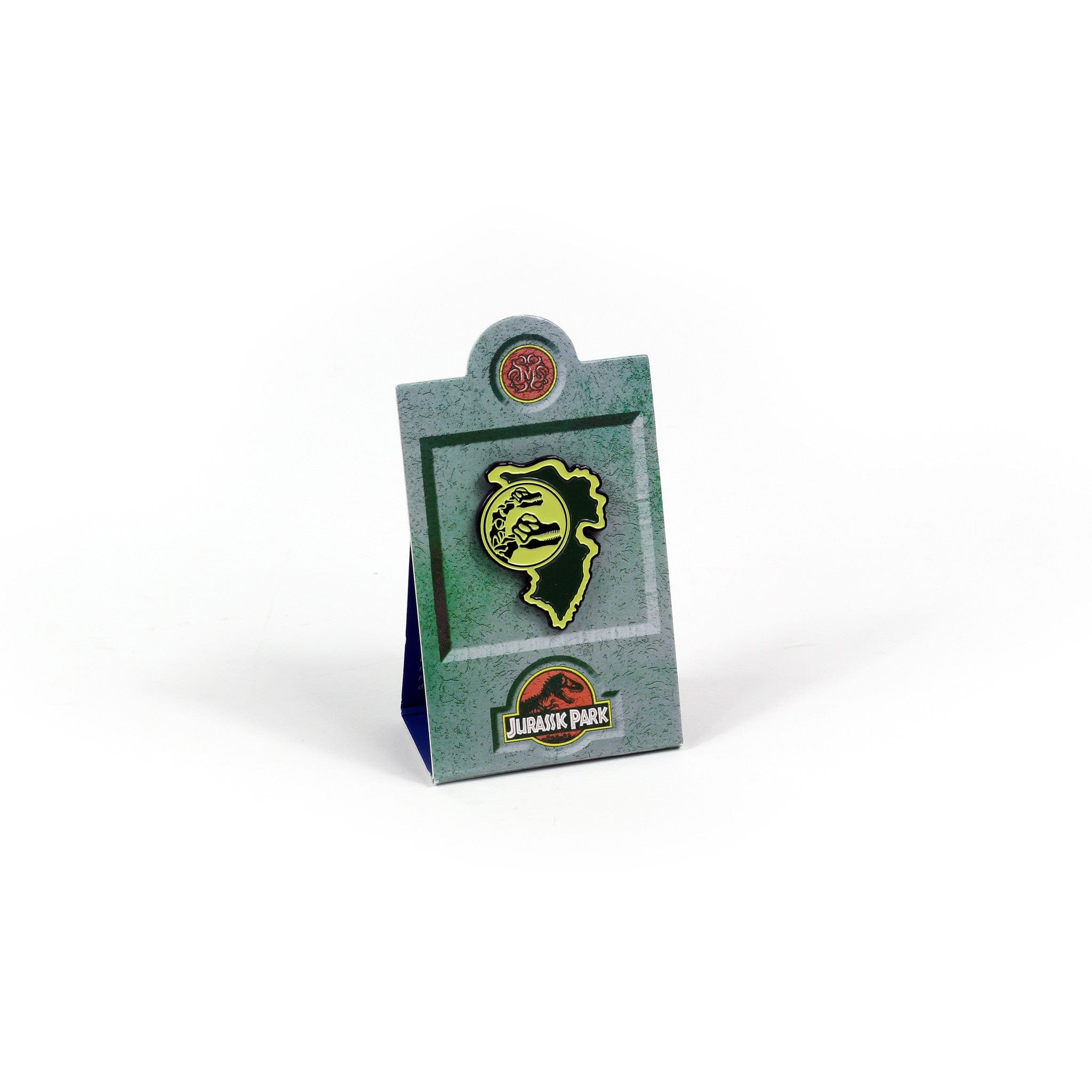 Jurassic Park Brachiosaurus Paddock Sign Enamel Pin - Dinosaur Collector's Badge for Backpacks, Jackets & Pin Collections | Perfect Gift for Movie Fans