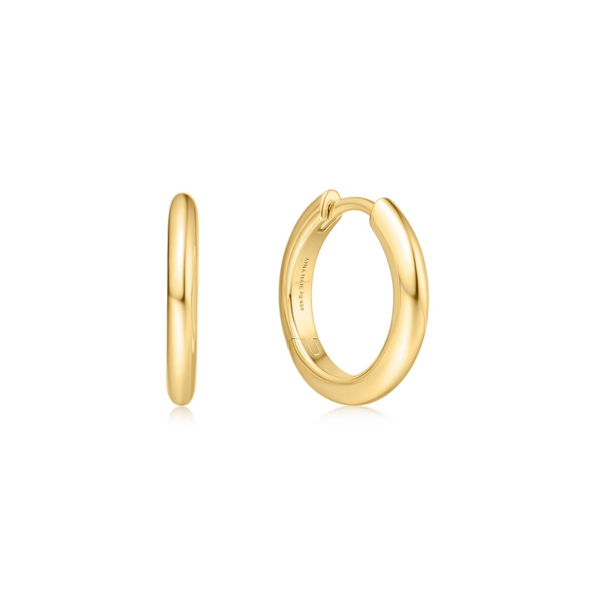 14K Gold Small Huggie Hoop Earrings for Women - Minimalist Tiny Hoop Earrings for Everyday Wear, Gift for Her, Work & Date Night Jewelry