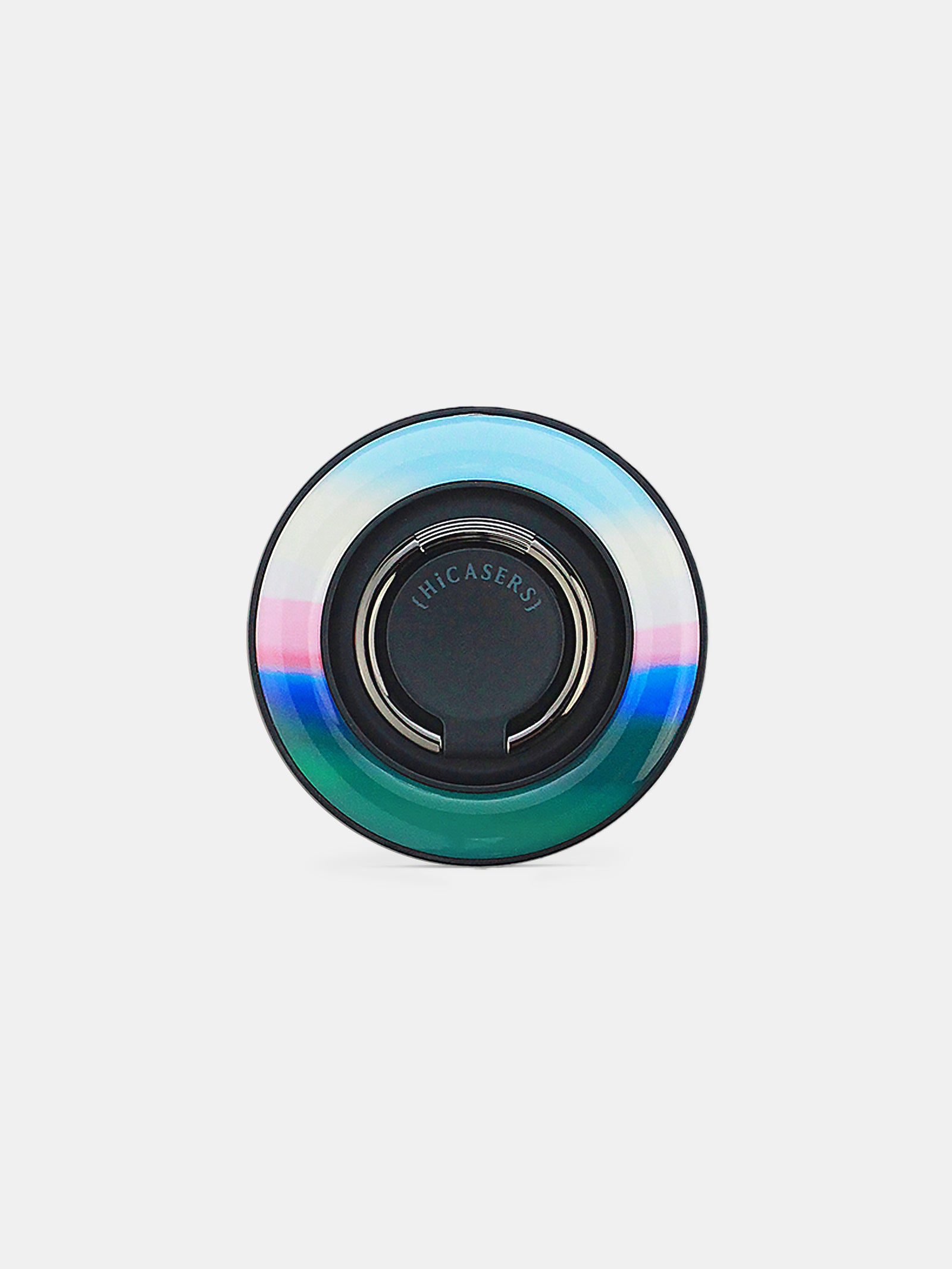 Serene Horizon Ring Spinner Stand - Magsafe Compatible Phone Holder for iPhone 15/14/13, Green - Perfect for Office Desk, Car Dashboard & Nightstand Organization