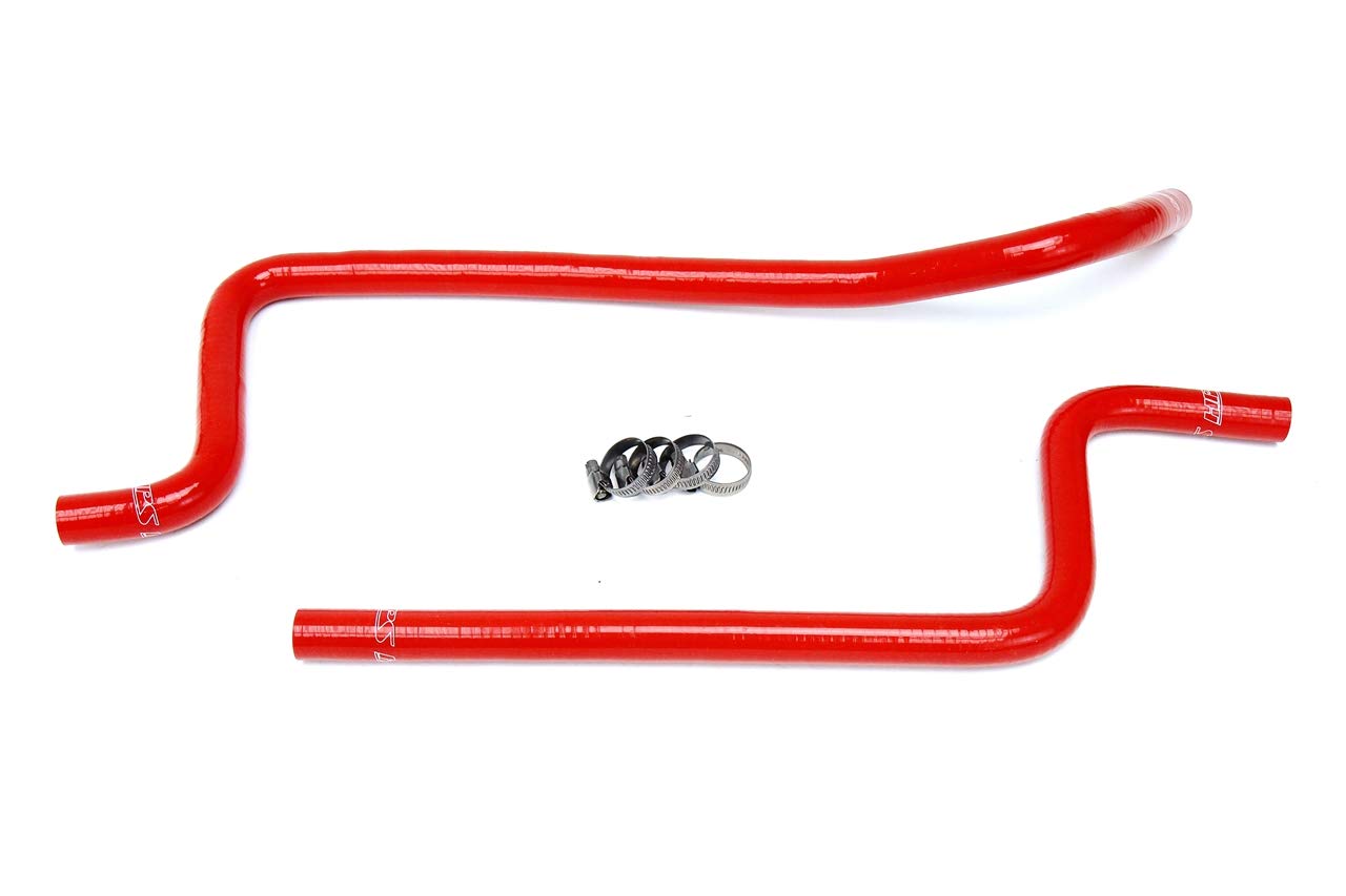 HPS 57-1221H-RED Red Silicone Heater Hose Kit - High Temperature Coolant Hose for Automotive, Truck & RV - Perfect for Engine Cooling Systems & Radiator Replacement