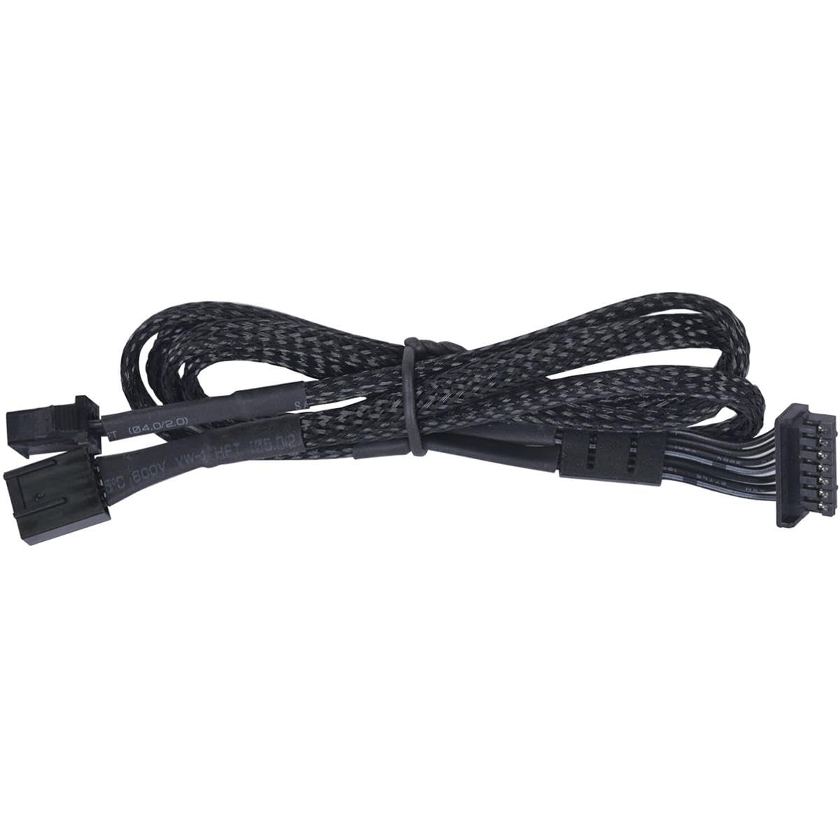 Lian Li UNI Fan SL V2 RGB 120mm PWM Daisy-Chain ARGB PC Case Fan - Single Pack Black (6