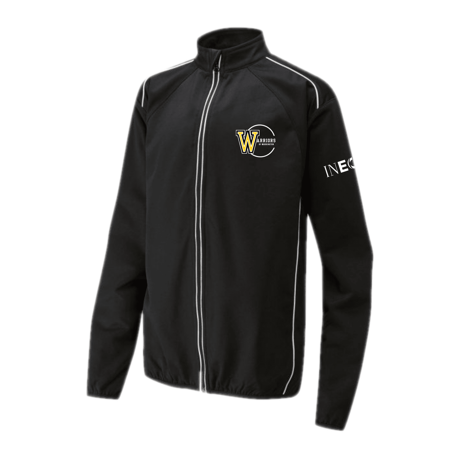 Warriors of Warrington Swimming Club Team Zip Jacket - Waterproof Windbreaker for Swim Team Training & Competitions | Perfect for Poolside Warm-ups & Outdoor Activities