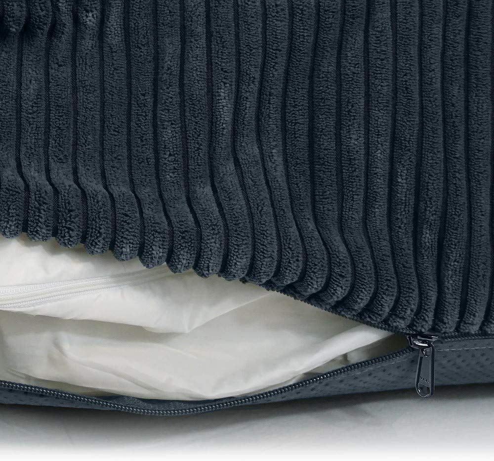 Floppy Dawg Medium Orthopedic Dog Bed with Removable Washable Cover & Waterproof Liner - Memory Foam Support for Dogs 10-40 lbs - Perfect for Bedrooms, Living Rooms & Pet-Friendly Spaces
