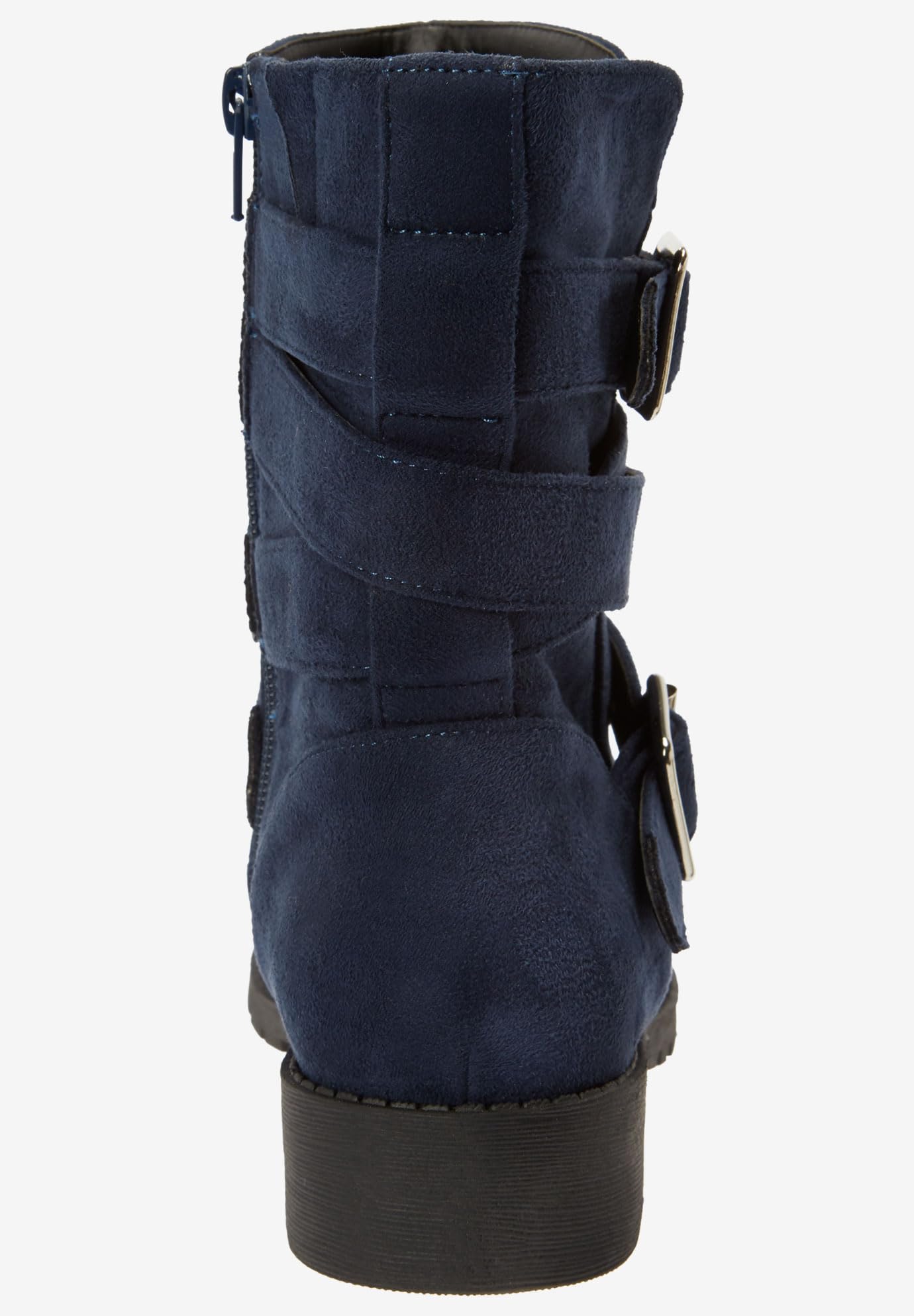 Comfortview Women's Wide Width The Madi Boot - Stylish & Comfortable Ankle Boots for Wide Feet | Perfect for Work, Casual Outfits & Winter Wear
