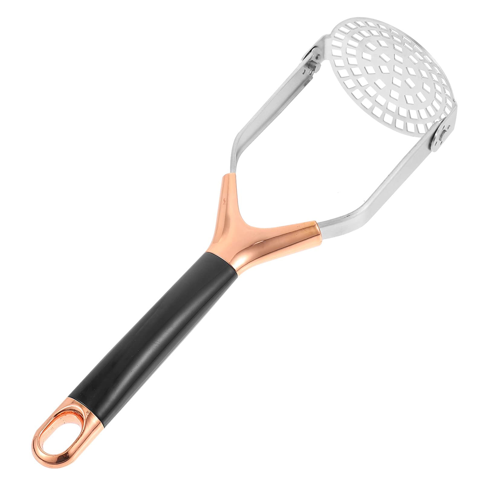 Premium Stainless Steel Potato Masher & Ricer - Heavy Duty Manual Potato Presser for Smooth Mashed Potatoes, Vegetables & Fruits - Ideal for Home Cooking, Baking & Meal Prep