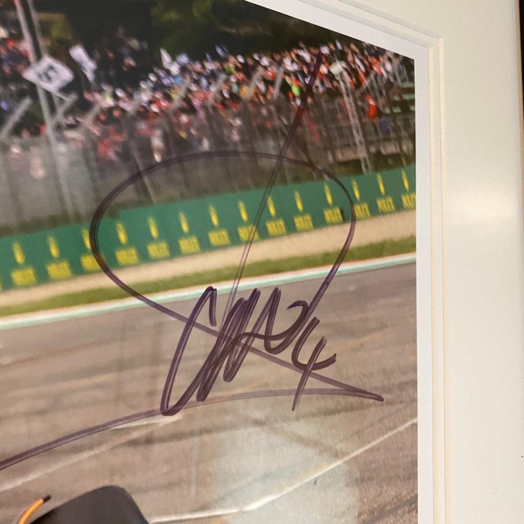 Lando Norris Secures First Podium Finish of 2022 F1 Season - Perfect for Motorsport Fans & Collectors