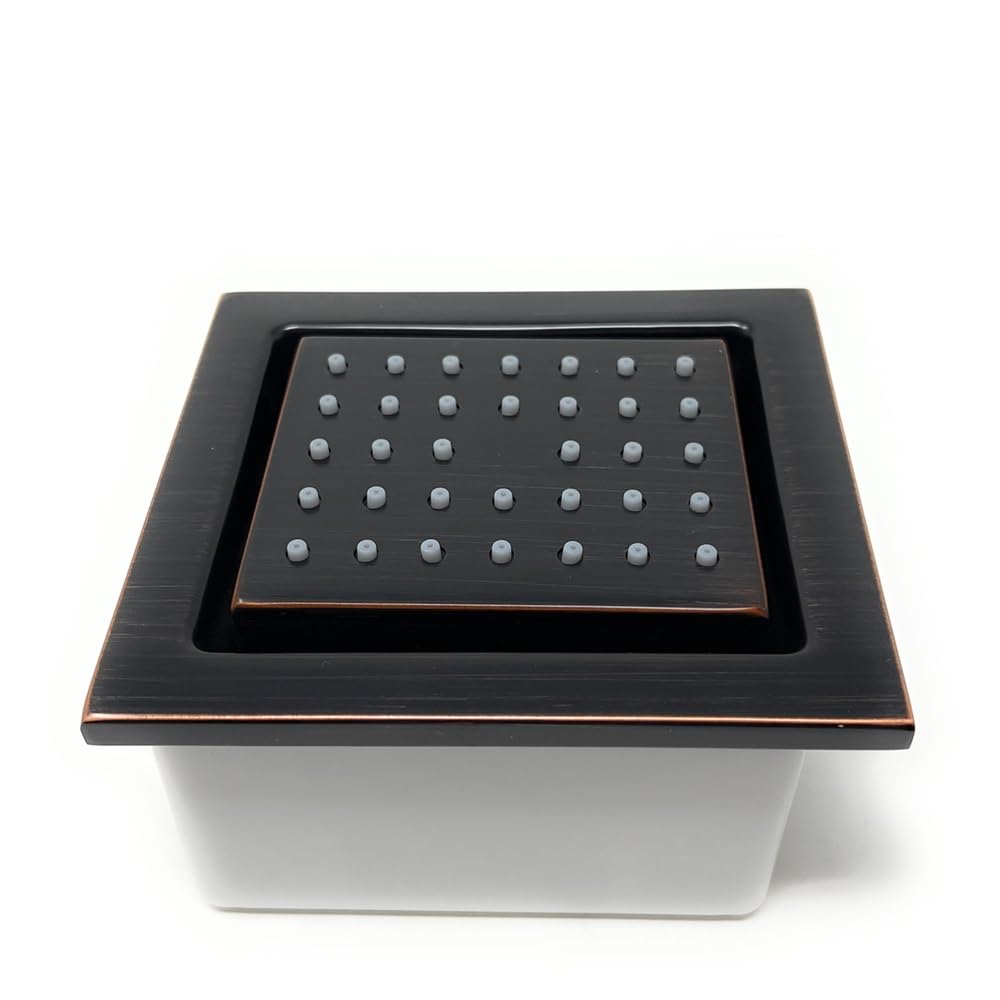 Concealed Spa Shower Massage Jet - Solid Brass 4