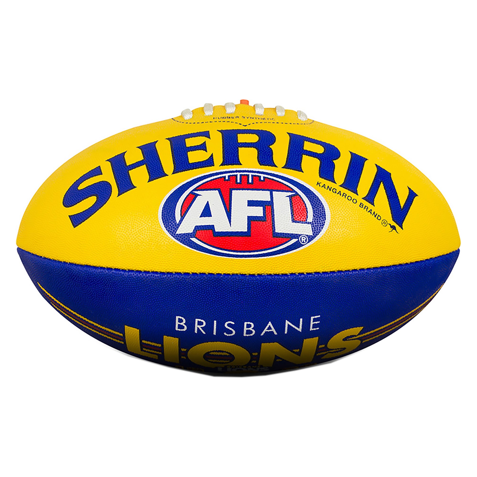 Official AFL Brisbane Lions Club Football - Premium Quality for Training, Games & Fan Collectibles