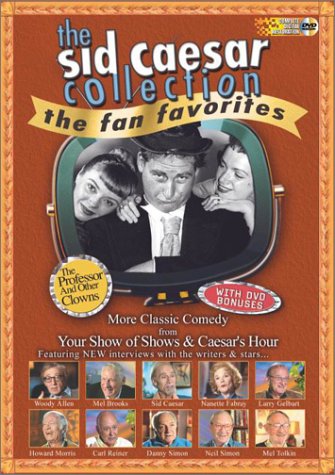 Sid Caesar Collection - Fan Favorites - The Professor & Other Clowns - Classic Comedy Skits for Movie Nights & Vintage TV Show Enthusiasts