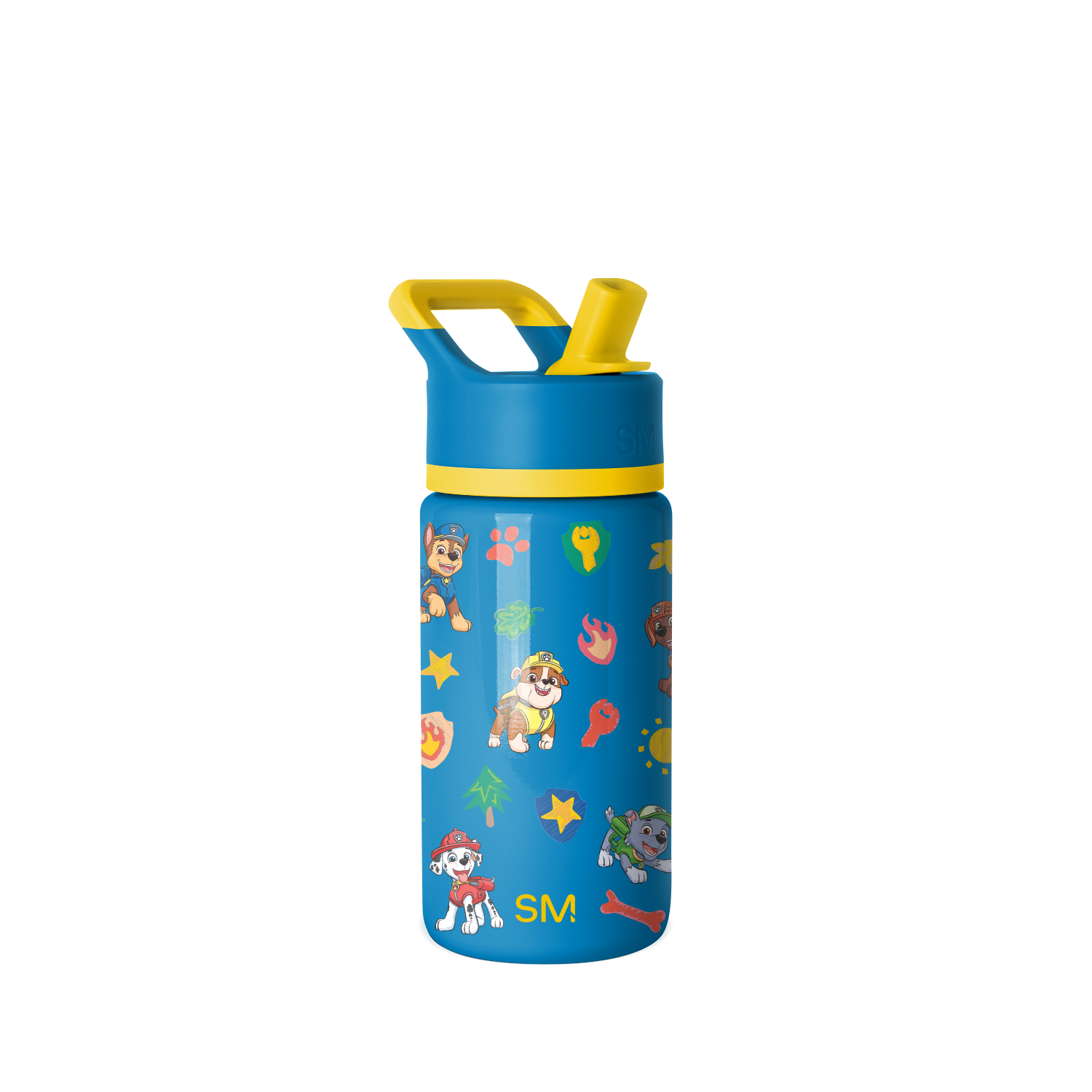 Summit Kids Water Bottle with Straw Lid - BPA Free, Leak Proof, Insulated Stainless Steel Bottle for School, Sports & Outdoor Activities