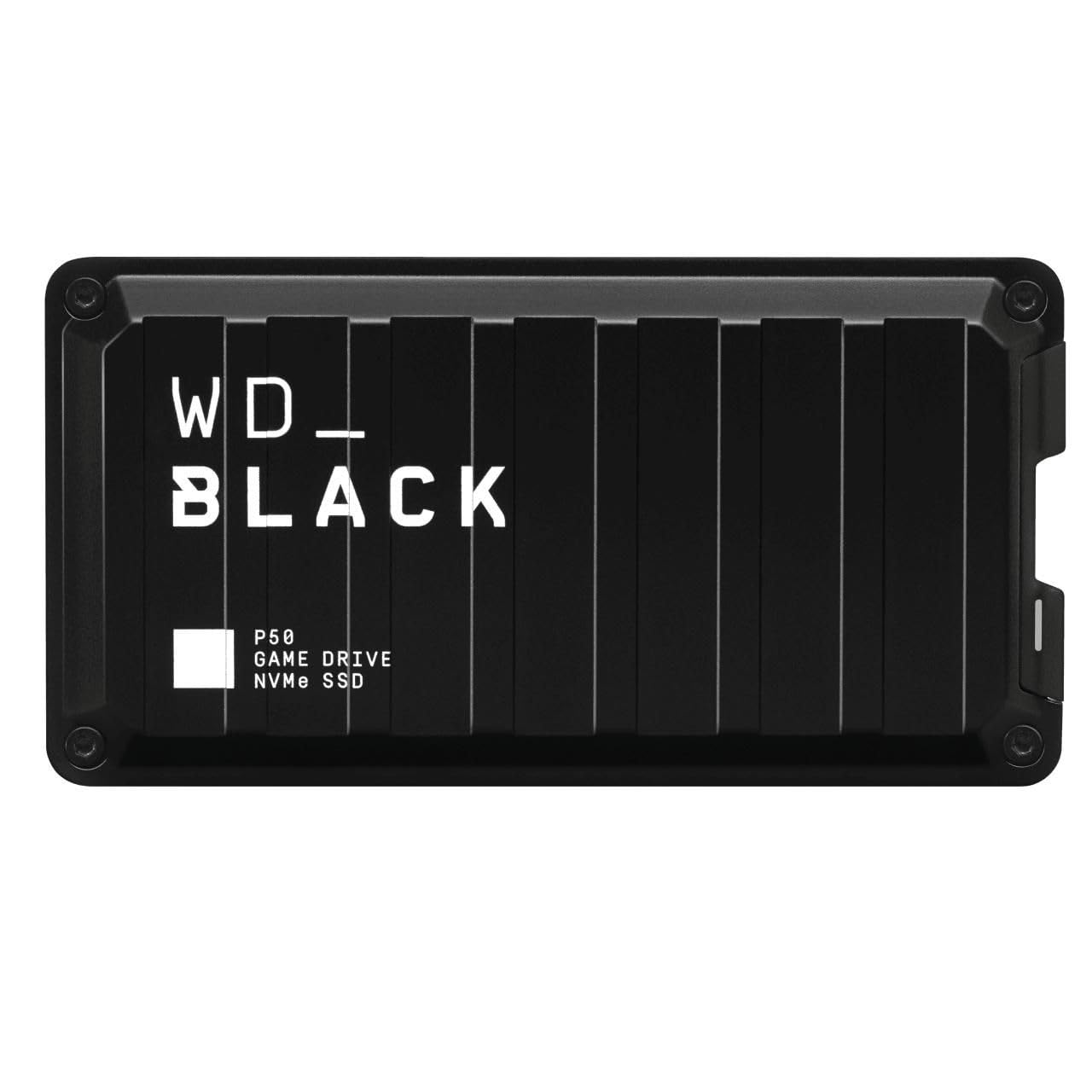 WD_Black 4TB P50 Portable External SSD - High-Speed Game Drive up to 2000MB/s - Compatible with PS5, Xbox, PC & Mac - Perfect for Gaming, Video Editing & Data Storage