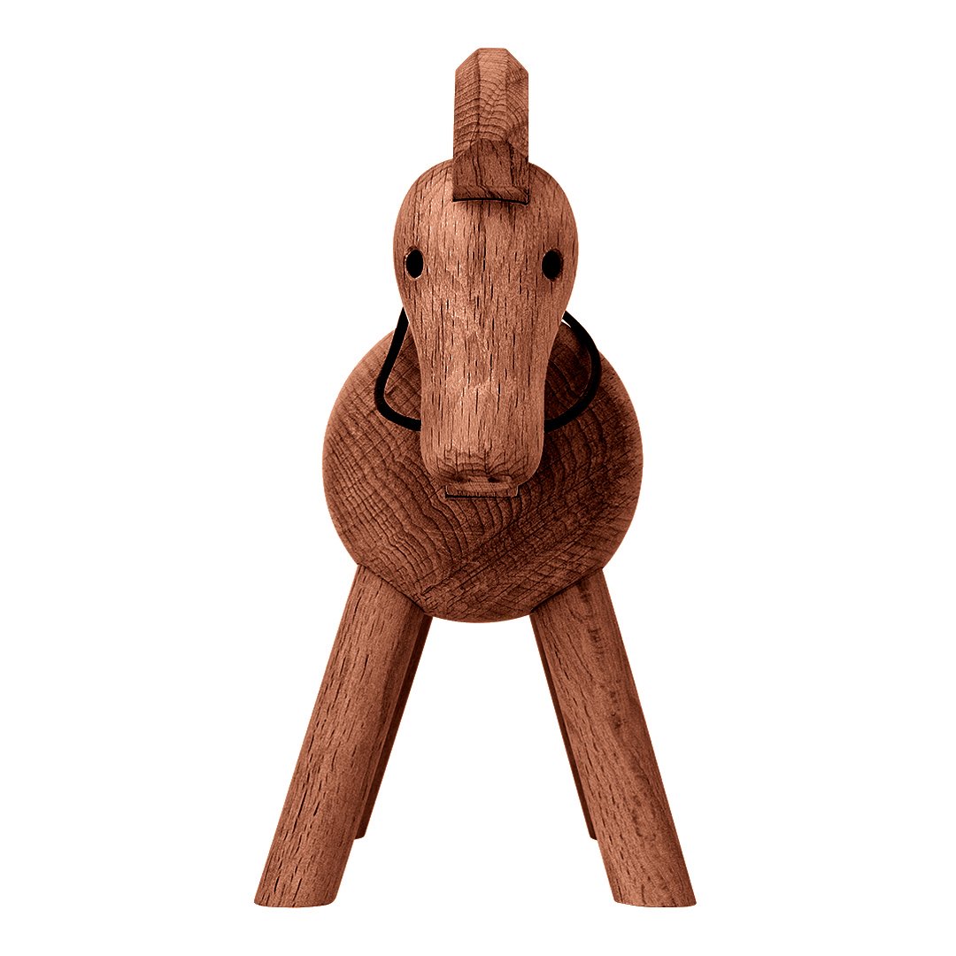 Kay Bojesen Wooden Horse Figurine - Handcrafted Scandinavian Design for Home Decor, Nursery & Gift Giving