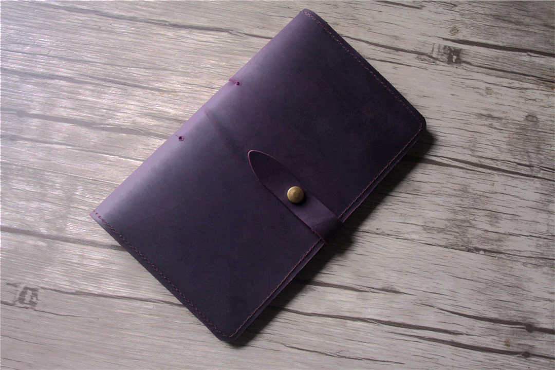 Personalized Leather Travel Journal Notebook - Custom Name & Date - Perfect for Adventure, Vacation & Gift Giving