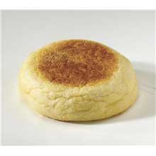 Flowers Foods European Bakers Fully Sliced Plain English Muffins - 2 Ounce (12 per Pack, 6 Packs per Case) - Perfect for Breakfast, Sandwiches & Brunch