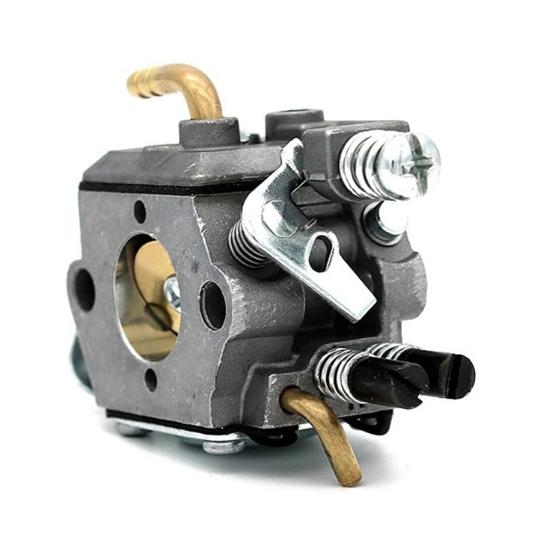 High-Performance Automatic Carburetor with Durable Copper Elbow - Compatible with 45cc 52cc 58cc Chinese Gasoline Chainsaws - Perfect for Forestry, Landscaping & DIY Wood Cutting Projects