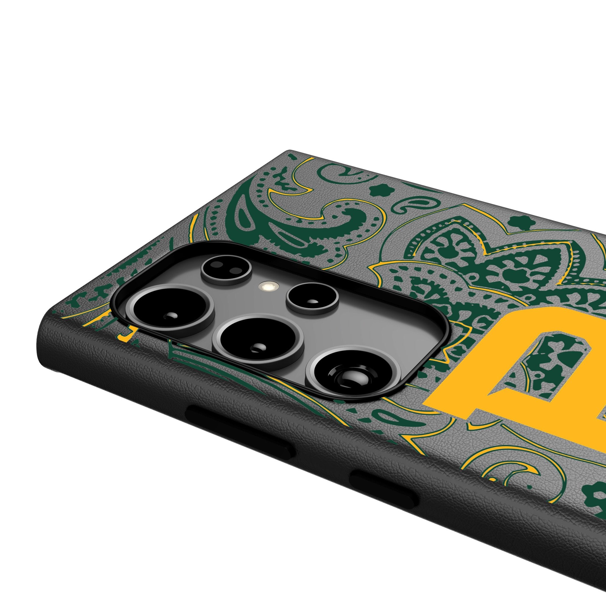 Baylor University Bears Paisley MagSafe Compatible Phone Case for Samsung Galaxy - Perfect for Game Days, School Spirit & Everyday Protection
