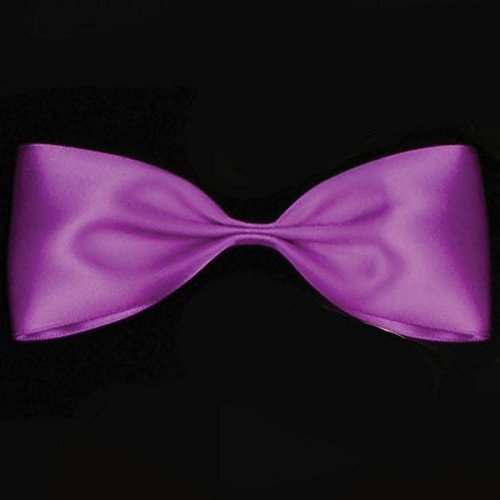 Purple Amethyst Double-Faced Craft Ribbon - 0.62 Inch x 108 Yards - Perfect for Gift Wrapping, Scrapbooking & DIY Wedding Decorations