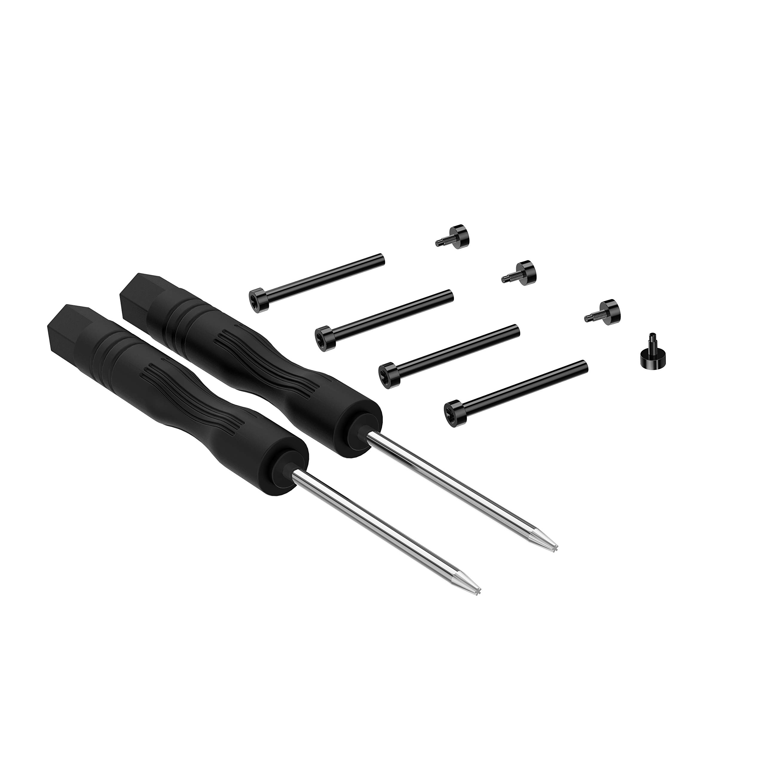 REYDA Garmin Fenix 5/5 Plus Screw Kit - Metal Watch Lugs, Adapters & Connectors with Screwdriver - Compatible with Forerunner 935/945/Quatix 5/D2 Delta - Perfect for Watch Band Replacement & DIY Repair