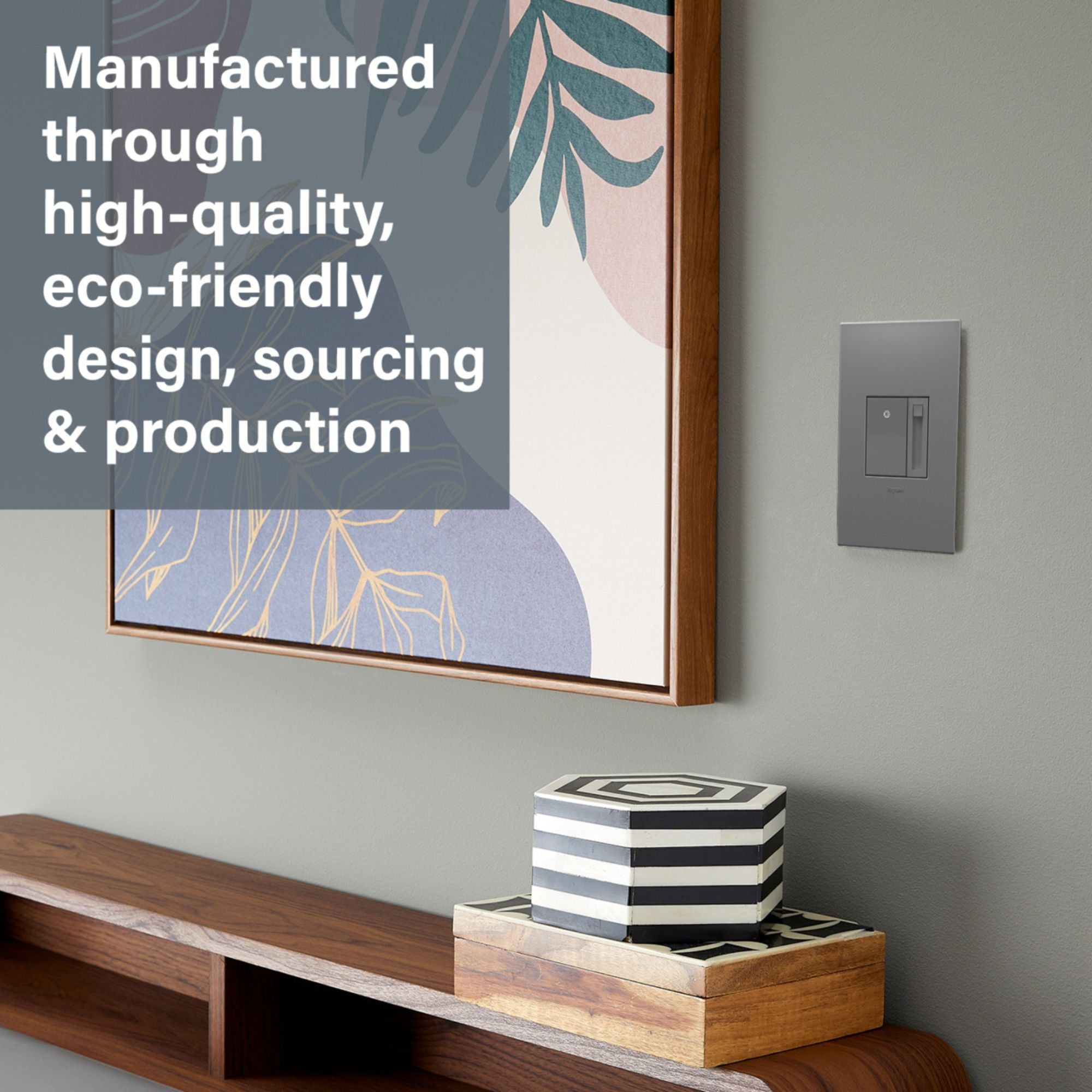 Adorne Paddle LED Advanced Dimmer Switch - 150W LED Compatible, Single Pole/3-Way, Magnesium Alloy - Perfect for Bedroom, Living Room & Smart Home Lighting Control