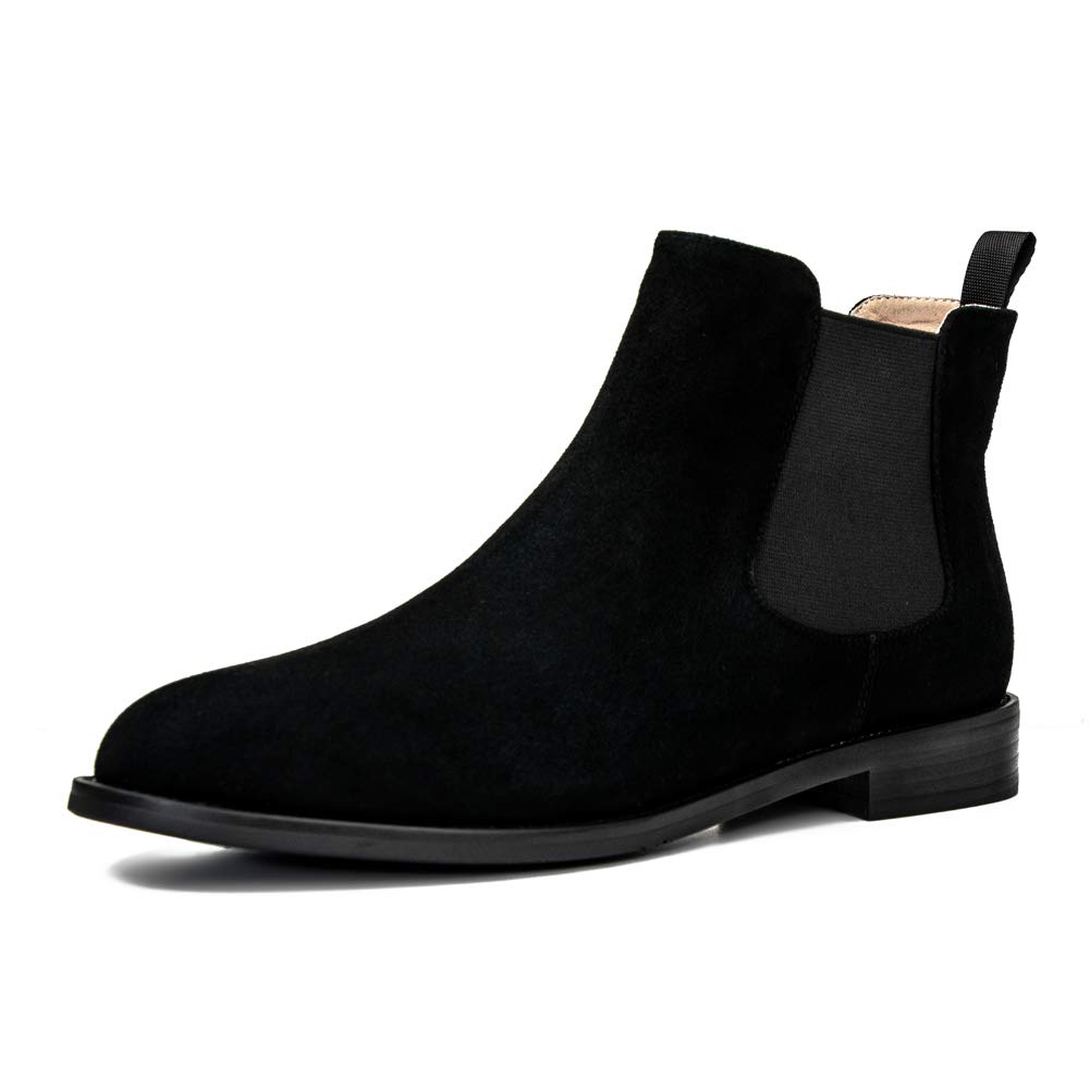 ONEENO Women's Casual Suede Chelsea Boots - Comfortable Ankle Booties for Fall & Winter | Waterproof & Slip-Resistant | Perfect for Work, Travel & Everyday Wear