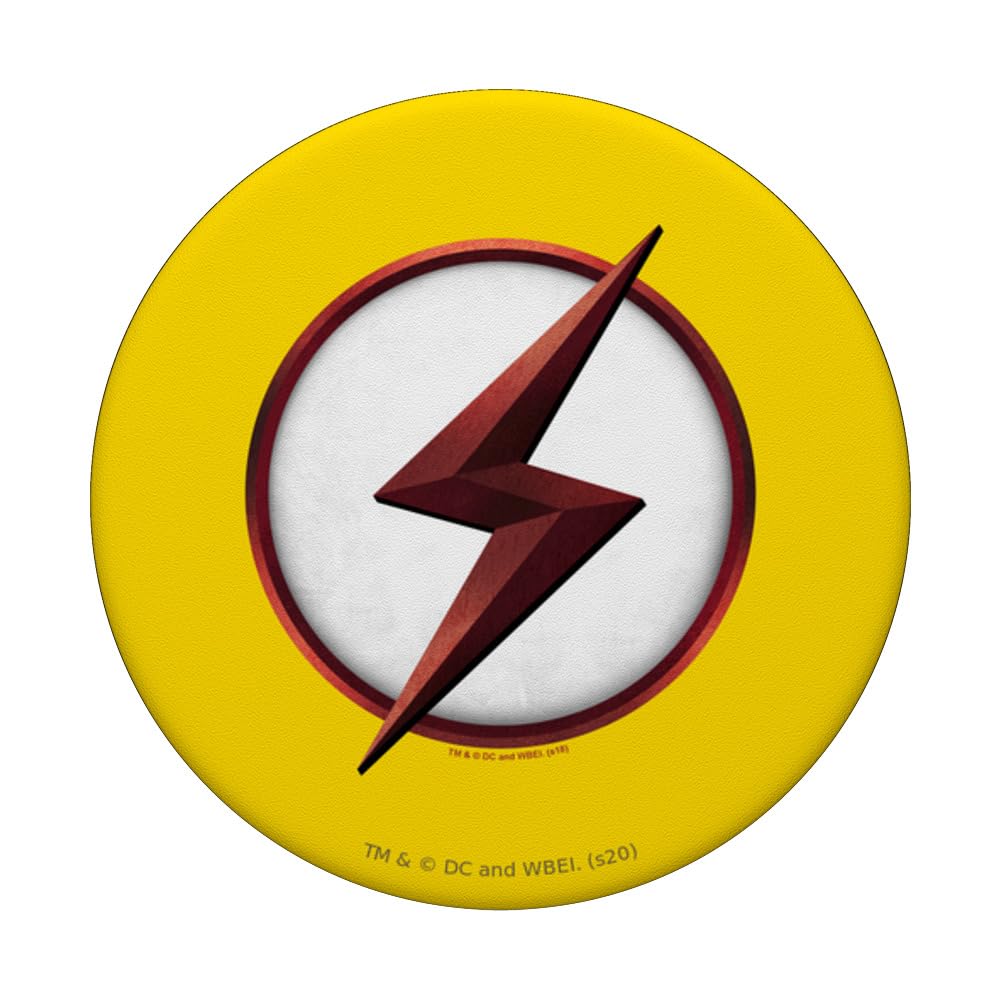 Kid Flash Logo PopSockets Standard PopGrip - The Flash TV Series Inspired Phone Grip & Stand - Perfect for Fans, Daily Use, and Gift Giving
