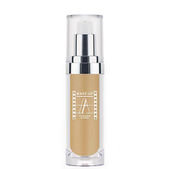 Make Up Atelier Longwear Foundation Ocher - Full Coverage, Oil-Free, 24-Hour Wear for Flawless Skin | Perfect for Daily Use, Special Occasions & Professional Makeup Artists