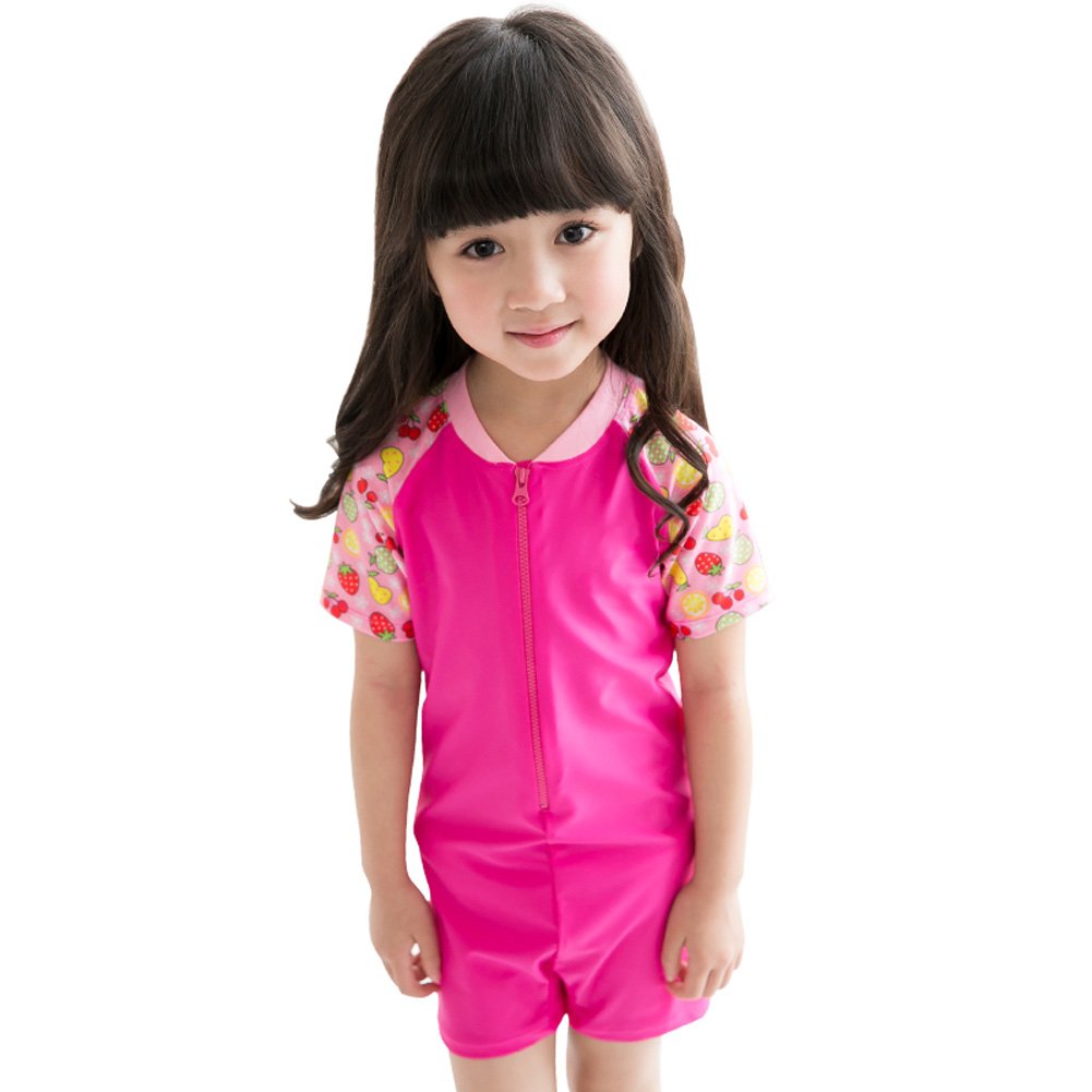 Kids UV Protection Swimsuit One-Piece Rash Guard - UPF 50+ Sun Protective Swimwear for Boys & Girls - Perfect for Beach, Pool & Water Sports
