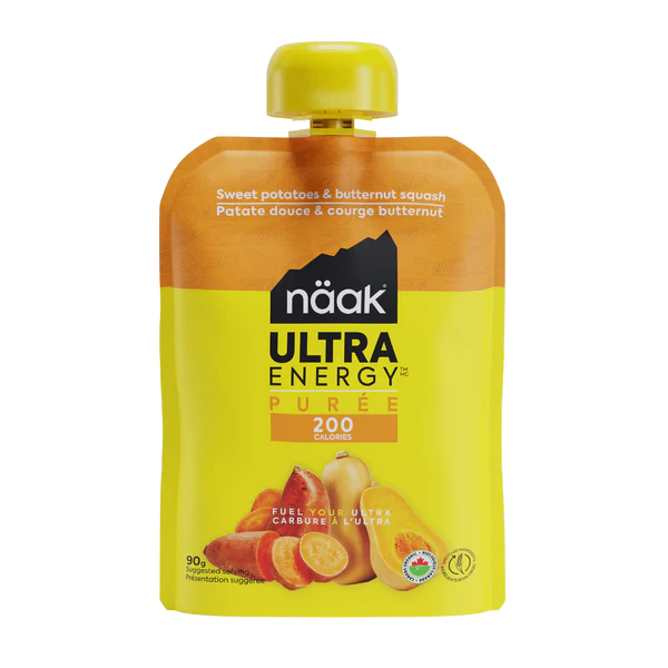 Naak Energy Puree - Organic Vegan Energy Food for Runners, Hikers & Athletes | Natural Fuel for Endurance & Recovery | Perfect for Trail Running, Cycling & Outdoor Adventures