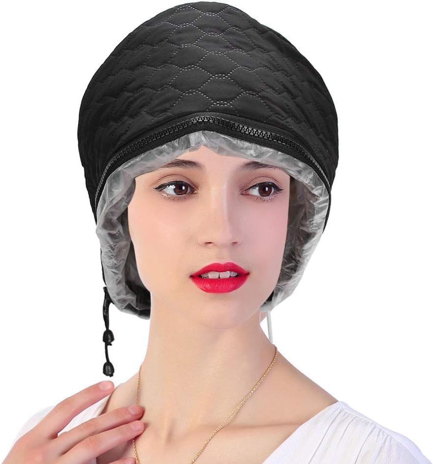 THEODORE Thermal Hair Spa Cap with Beauty Steamer - Pink Heating Cap for Deep Conditioning Treatment & Nourishment | Perfect for Salon-Quality Hair Care at Home, DIY Hair Treatments & Relaxing Spa Days