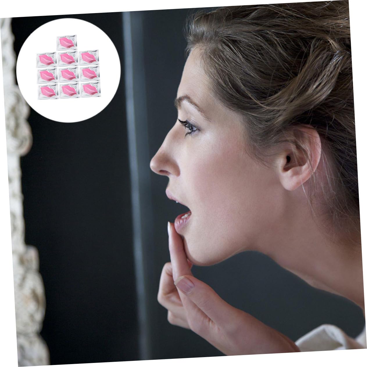 15Pcs Collagen Lip Mask Set - Hydrating & Anti-Wrinkle Lip Care Pads for Soft, Plump Lips - Perfect for Night Care, Dry Lips Treatment and Beauty Routine