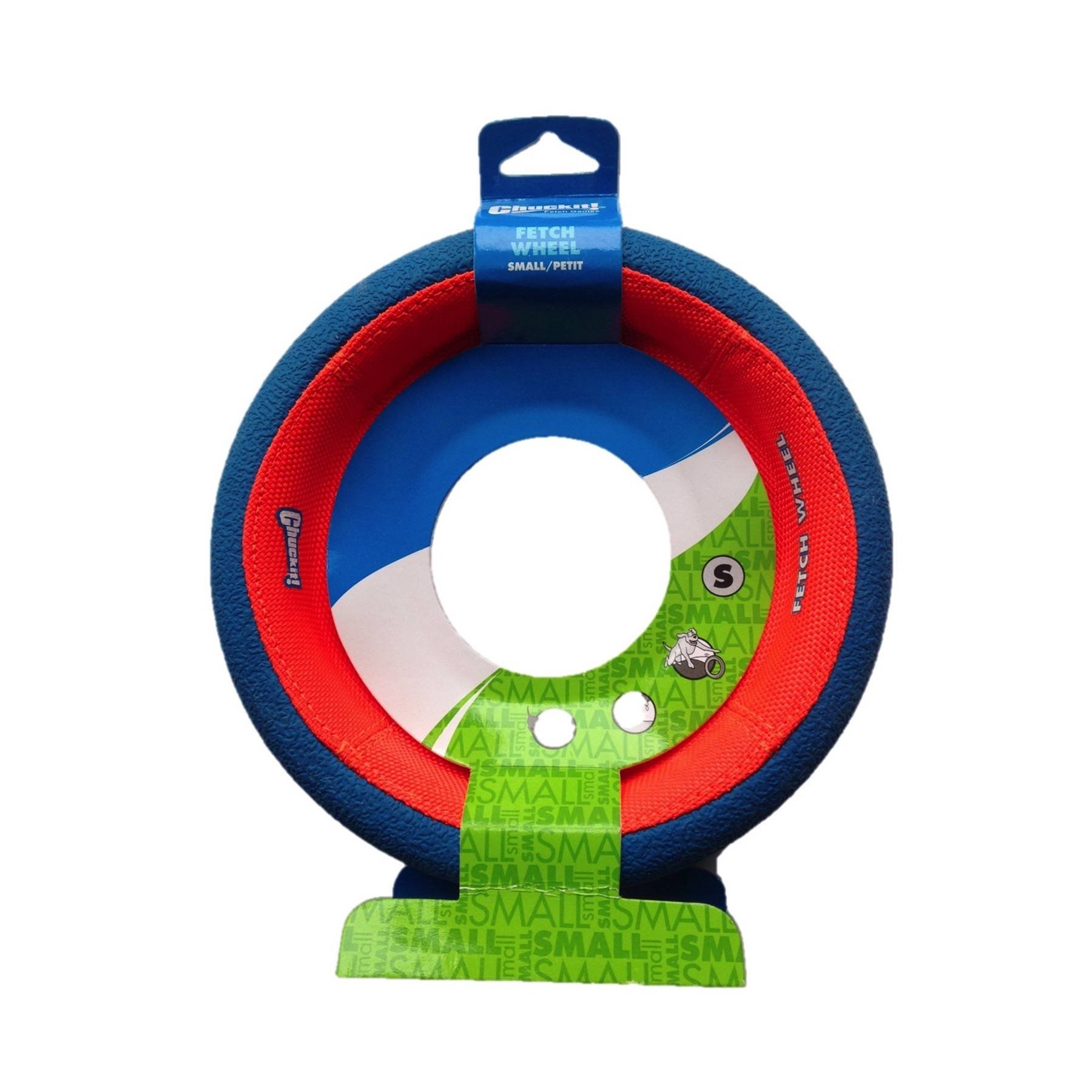 Chuckit! Fetch Wheel Outdoor Dog Toy for Small Breeds - Durable & Fun Interactive Play for Small Dogs - Perfect for Parks, Backyards & Beach Fetch Games