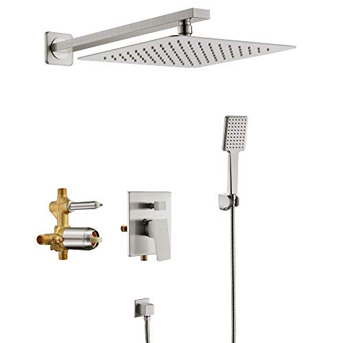 Brushed Nickel + Shower Valve Body