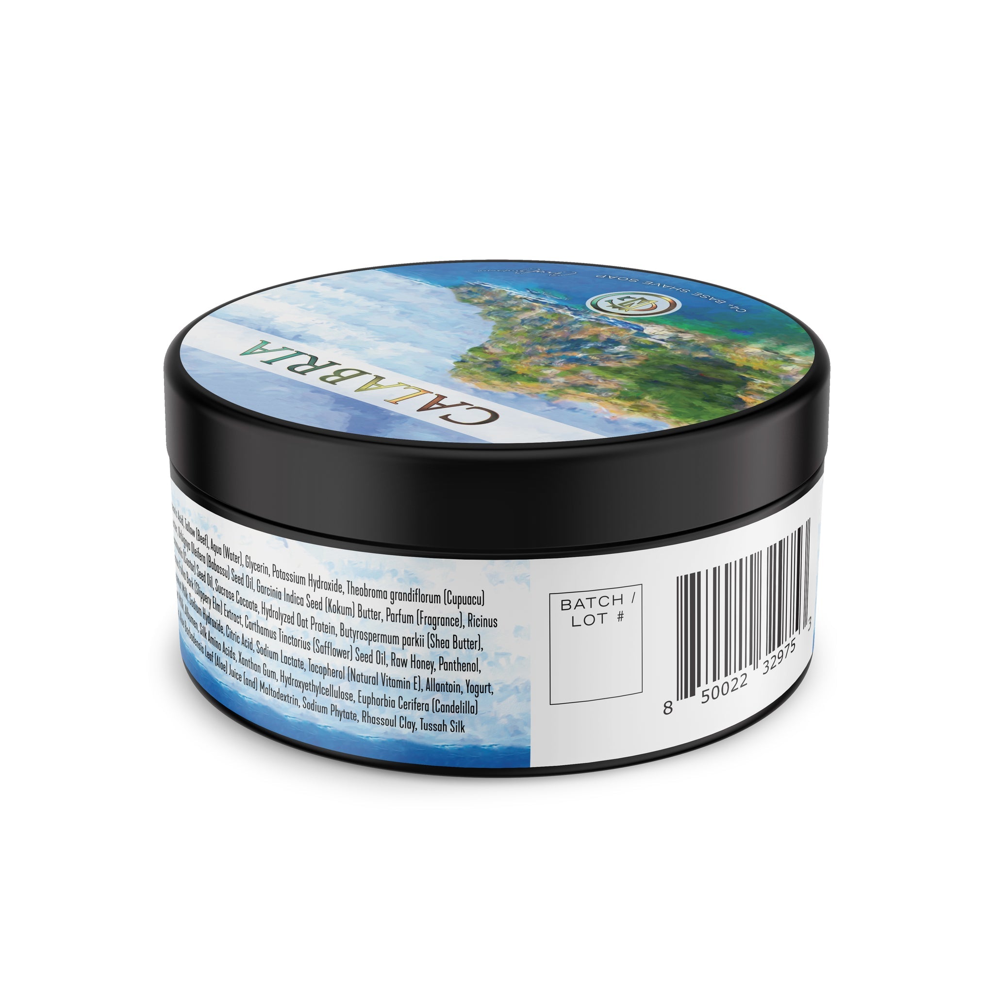 Gentleman’s Nod CALABRIA Shaving Soap for Men - Premium Barber-Grade Shave Soap with Natural Ingredients - Perfect for Wet Shaving & Beard Care Routine