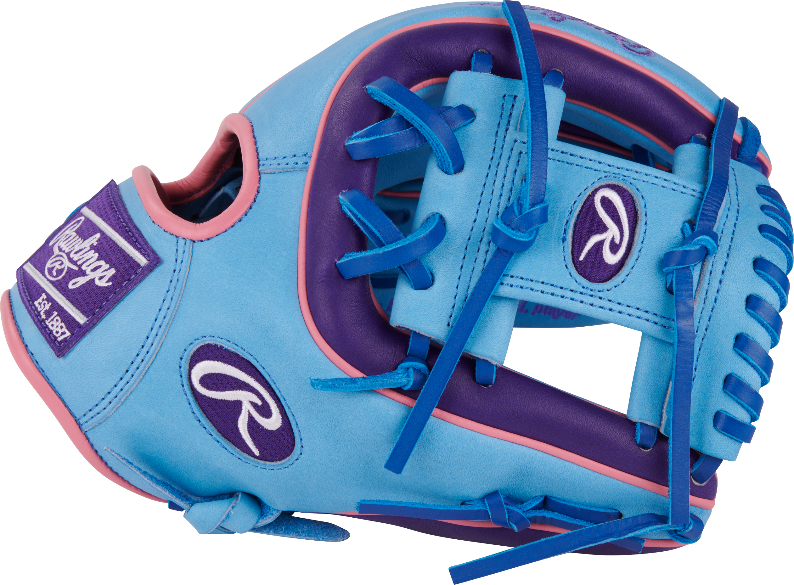 Rawlings ColorSync 9.0 Heart of the Hide PROR314 2BSS Baseball Infield Glove 11.5 Inch - Premium Leather Mitt for Infielders, Shortstops & Second Basemen - Perfect for Practice & Competitive Games