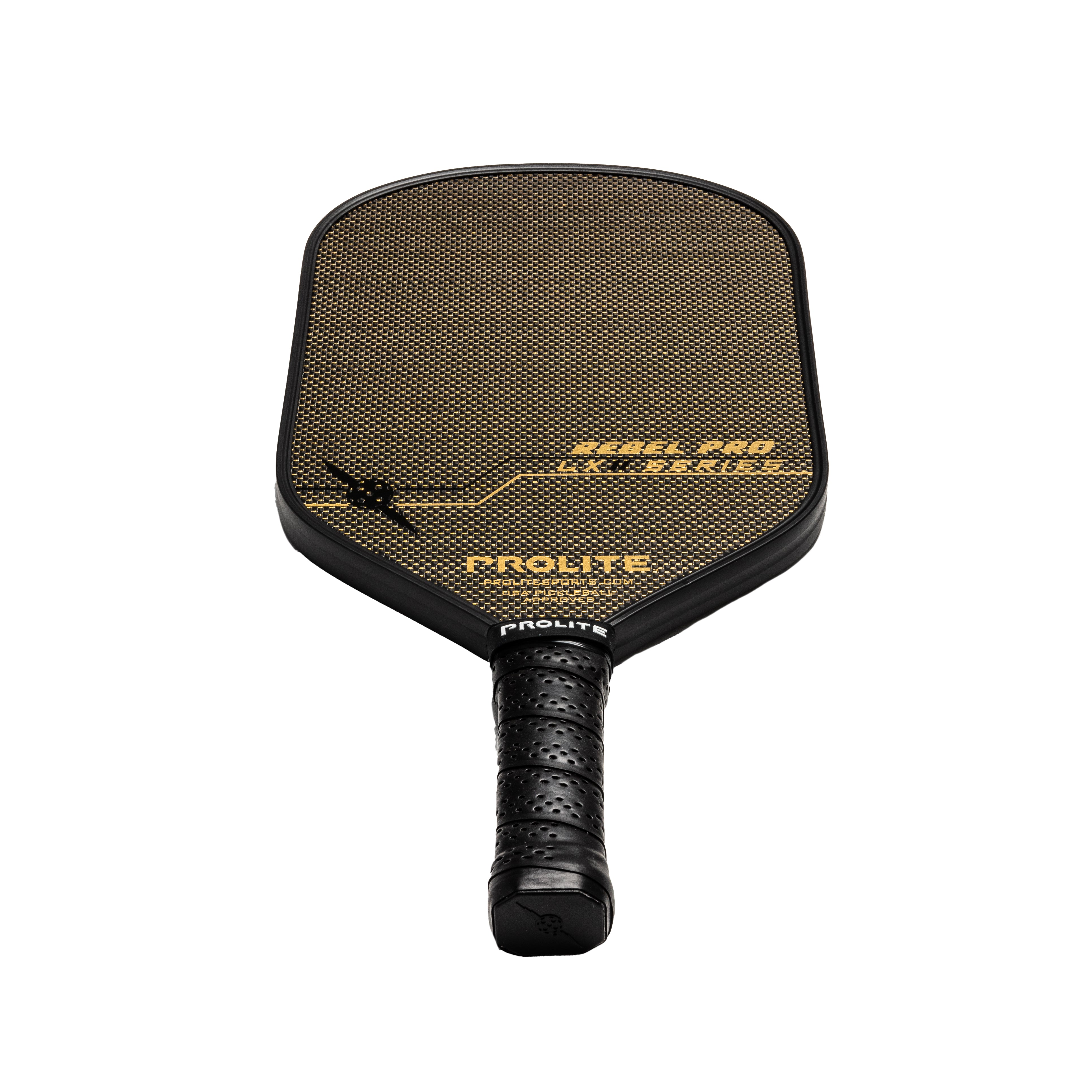 Prolite Rebel Pro LX Pickleball Paddle - Carbon Fiber Face with Cushion Grip - Lightweight & Durable for Competitive Play - Perfect for Tournaments & Recreational Games